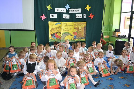 Grafika #9: Wyprawki dla przyszłych pierwszoklasistów od firmy Gaz System