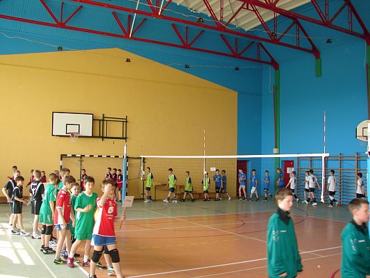 Grafika #1: SP 3 Sulechów wygrywa II Ogólnopolski Turniej Minipiłki Siatkowej Chłopców o Puchar Wójta Gminy Nowa Wieś Lęborska.