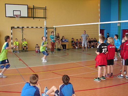 Grafika #6: SP 3 Sulechów wygrywa II Ogólnopolski Turniej Minipiłki Siatkowej Chłopców o Puchar Wójta Gminy Nowa Wieś Lęborska.