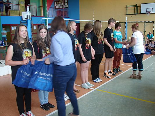 Grafika #16: SP 3 Sulechów wygrywa II Ogólnopolski Turniej Minipiłki Siatkowej Chłopców o Puchar Wójta Gminy Nowa Wieś Lęborska.