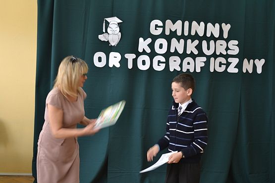 Grafika #3: Gminny Konkurs Ortograficzny