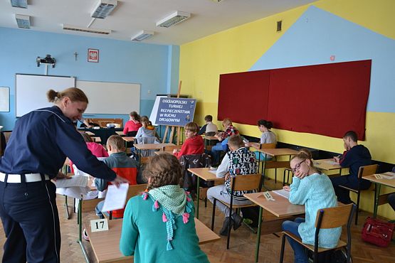 Grafika #1: Eliminacje powiatowe Ogólnopolskiego Turnieju Bezpieczeństwa w Ruchu Drogowym