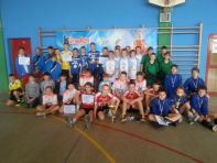 Grafika #4: IV Wojewódzki Turniej Mini Piłki Siatkowej Chłopców z cyklu "Kinder + sport" w kategorii "czwórki"