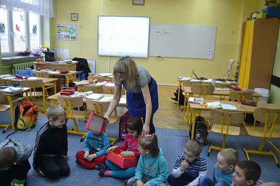 Grafika #1: Integracyjna wizyta sześciolatków w klasie I