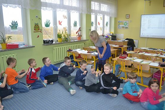 Grafika #3: Integracyjna wizyta sześciolatków w klasie I