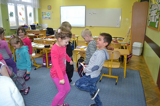 Grafika #6: Integracyjna wizyta sześciolatków w klasie I