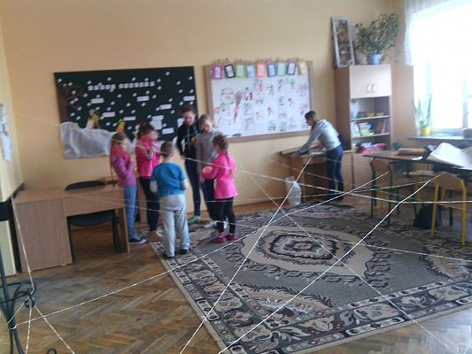 Grafika #0: Wolontariusze w czasie ferii zimowych