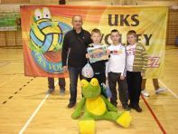 Grafika #0: UKS "Libero" Łebień na III Ogólnopolskim Turnieju Mini Piłki Siatkowej w Wałczu