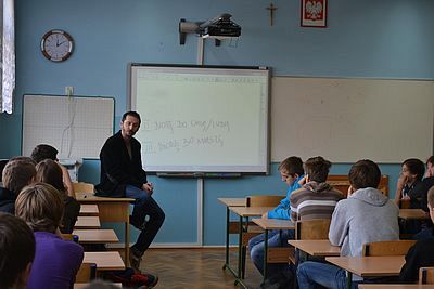 Grafika #0: Warsztaty dla uczniów gimnazjum na temat uzależnień