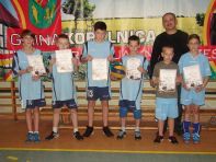 Grafika #0: UKS "Libero" Łebień na turnieju mini piłki siatkowej w Kobylnicy