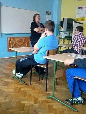 Grafika #1: Lekcja historii przeprowadzona przez pracownika IPN z Gdańska - Stan wojenny w Polsce