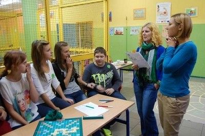 Grafika #1: Noc Odkrywców w Zespole Szkół w Nowej Wsi Lęborskiej