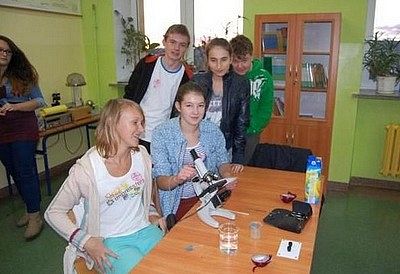 Grafika #2: Noc Odkrywców w Zespole Szkół w Nowej Wsi Lęborskiej