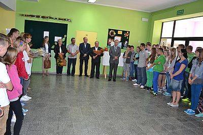 Grafika #1: Podziękowanie dla Pana Wójta, firmy Lane Energy Poland i firmy Państwa Grabowskich