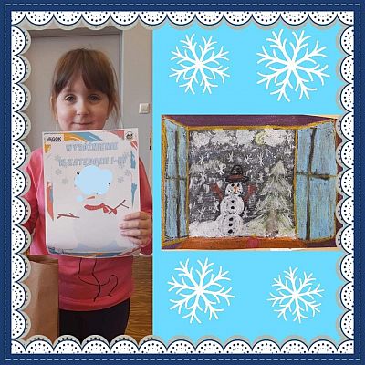 Grafika #15: Konkurs Plastyczny z cyklu cztery pory roku “Zima.