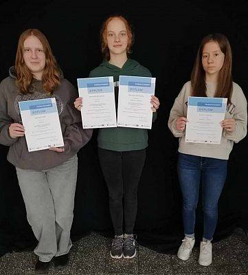 wyróżnione uczennice